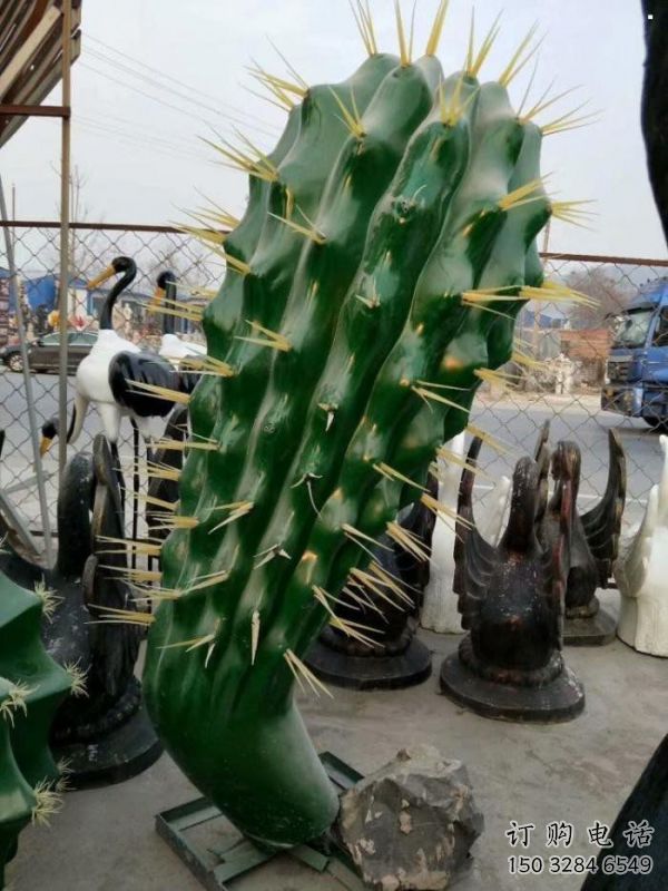 創意仙人球雕塑