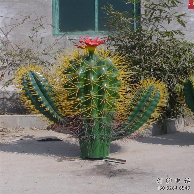 風景區仙人掌雕塑