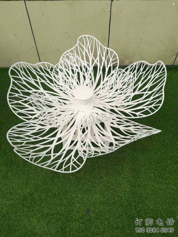 梨花雕塑供應(yīng)，城市裝飾，鏤空梨花雕塑廠家優(yōu)選