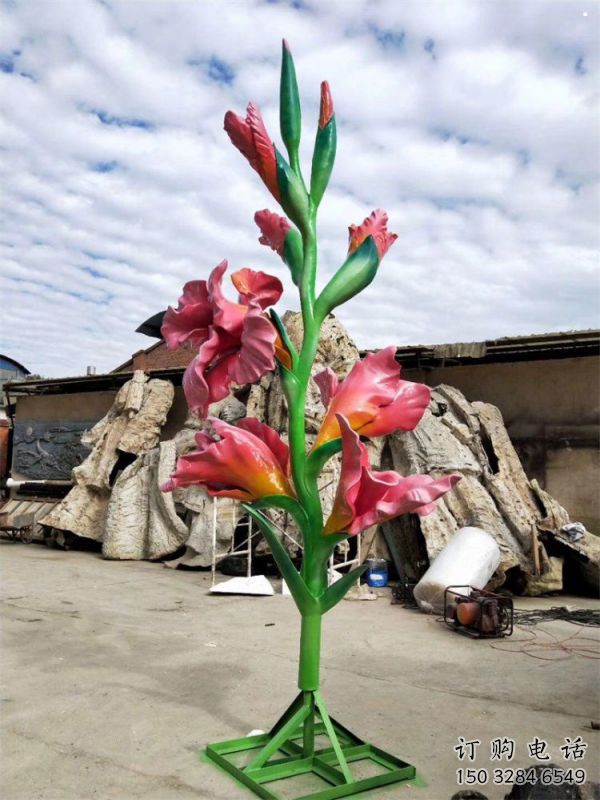 木棉花雕塑供需，標識雕塑，仿真木棉花雕塑制造商