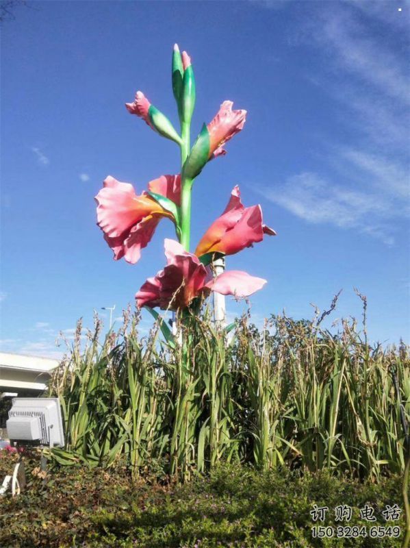 木棉花雕塑提供，美陳雕塑，木棉花雕塑制作承接