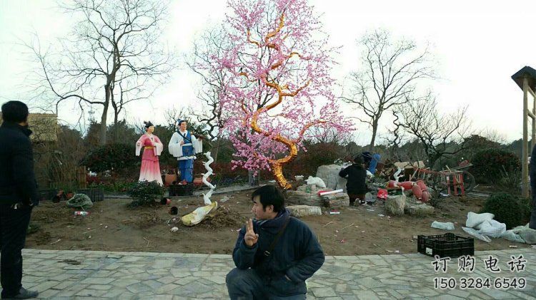 櫻花雕塑精選，戶外雕塑，不銹鋼櫻花雕塑廠家優(yōu)價