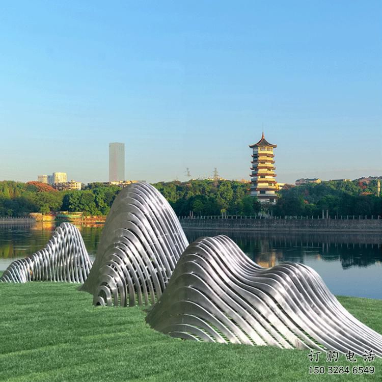 抽象假山雕塑，街道標識，環境景觀假山雕塑生產