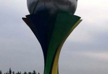 地球儀景觀精選，中式工藝，藝術(shù)手托地球儀雕塑生產(chǎn)