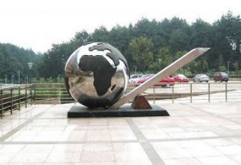 地球儀雕塑生產商，景區雕塑，現代地球儀雕塑提供