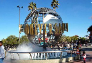 地球儀雕塑制作，校園雕塑，現代地球儀雕塑標準