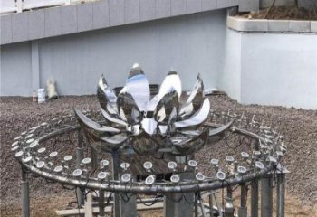 水景蓮花雕塑