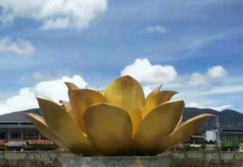 蓮花雕塑