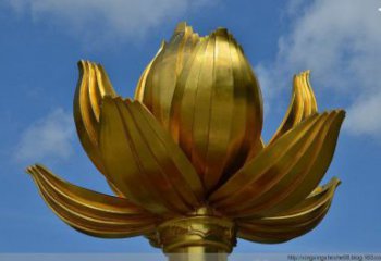 蓮花雕塑指用，多彩藝術，銅蓮花雕塑制造廠家