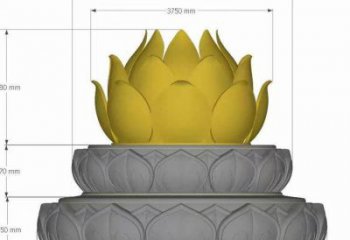 現代臥蓮雕塑制作，景區案例，不銹鋼臥蓮雕塑定做廠家