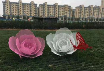 鏤空玫瑰花雕塑精選,廣場(chǎng)系列,鏤空玫瑰花雕塑承接