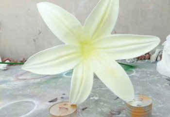 蘭花雕塑承接，鍛造工藝，蘭花花朵雕塑訂做廠家