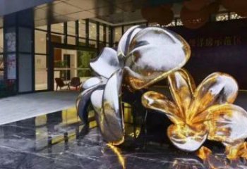 花朵雕塑供給，景觀雕塑，郁金香花朵雕塑選定廠家