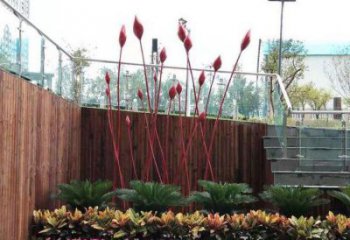 花朵雕塑制作通用，廣場雕塑，郁金香花朵雕塑廠家