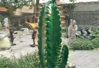 廣場仙人棒雕塑廠家，市標雕塑，仿真仙人棒雕塑定制