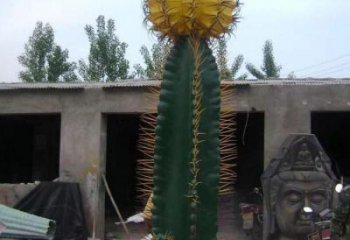 仿真仙人球雕塑