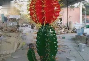 農(nóng)村仙人掌雕塑