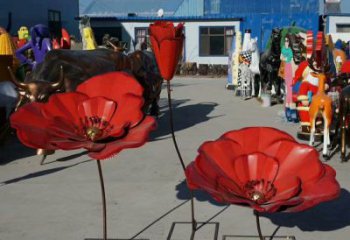 風(fēng)車(chē)花雕塑工廠標(biāo)準(zhǔn)，多彩藝術(shù)，不銹鋼風(fēng)車(chē)花雕塑供應(yīng)