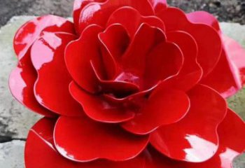 風(fēng)車(chē)花雕塑通用，花園小品，烤漆不銹鋼風(fēng)車(chē)花雕塑優(yōu)價(jià)