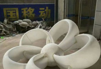 金銀花雕塑專供，美陳雕塑，不銹鋼金銀花雕塑預定