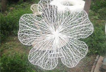 梨花雕塑定價，拉絲工藝，不銹鋼梨花雕塑制作廠家