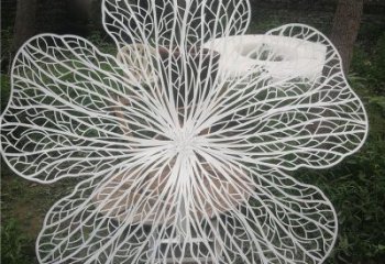 梨花雕塑選定，拉絲工藝，景觀不銹鋼梨花雕塑預定