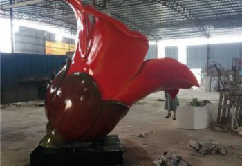 木棉花雕塑供應(yīng)，城區(qū)小品，大型木棉花雕塑制造商