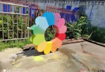 杏花雕塑精選，歐式風格，不銹鋼杏花雕塑指用