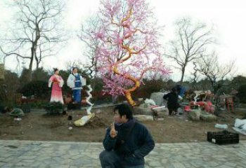 櫻花雕塑精選，戶外雕塑，不銹鋼櫻花雕塑廠家優價