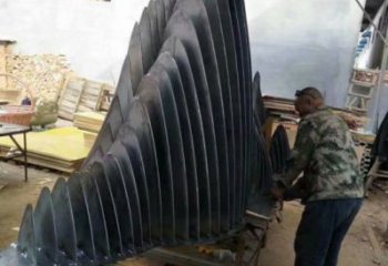 幾何假山雕塑，室外軟裝，景區假山雕塑供應商