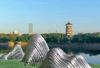 抽象假山雕塑，街道標識，環境景觀假山雕塑生產