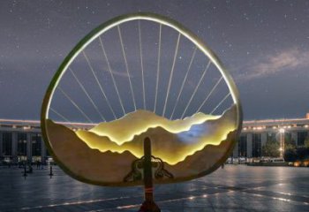 假山燈光雕塑，標識雕塑，假山雕塑生產廠家