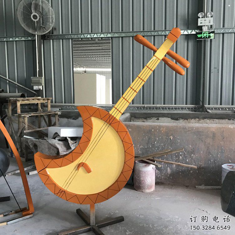 二胡雕塑通用，陸地擺件，不銹鋼二胡雕塑制作優(yōu)選