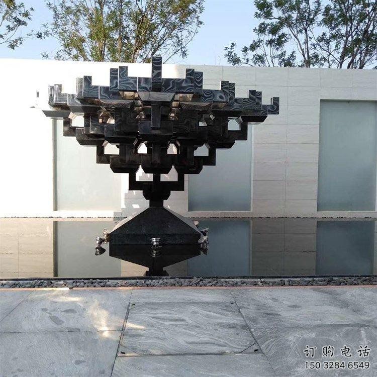 方塊雕塑承接，街景小品，不銹鋼方塊雕塑訂做