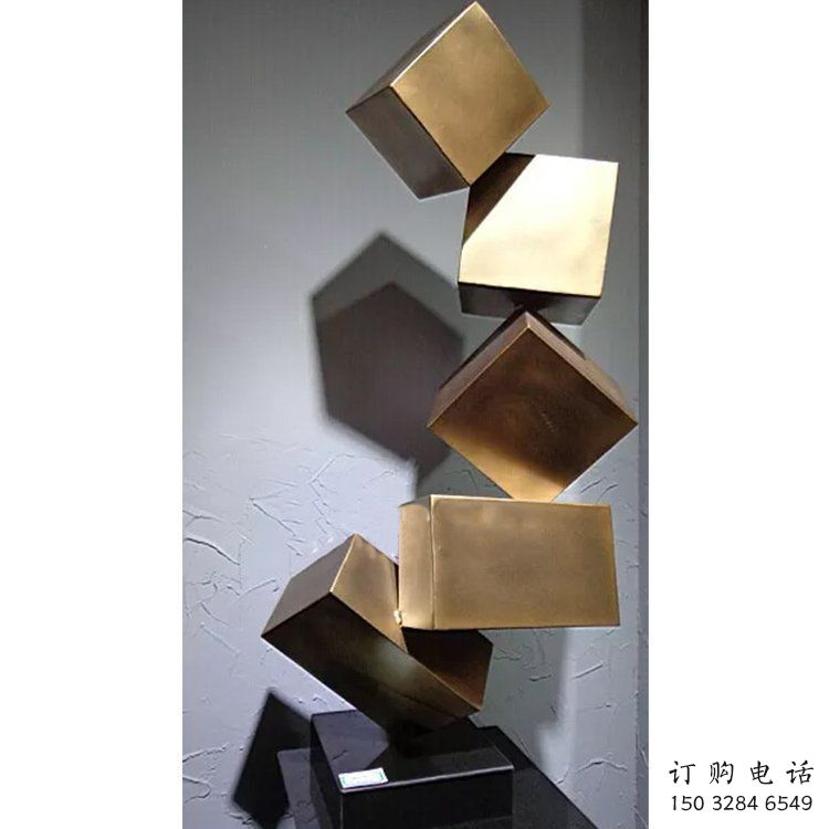 方塊雕塑精選，廣場(chǎng)系列，不銹鋼方塊雕塑公司