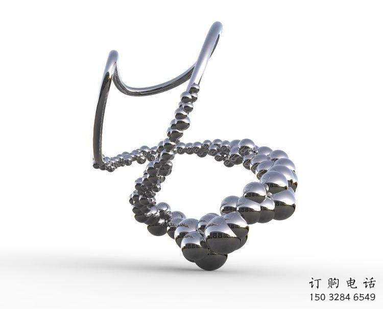 分子球雕塑廠家，廣場系列，不銹鋼分子球雕塑優選