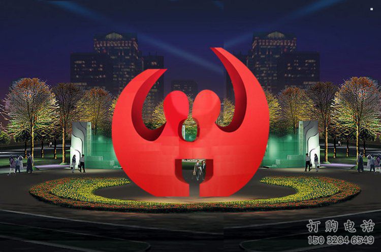 鏤空球雕塑服務商，街景小品，異形鏤空球雕塑服務商