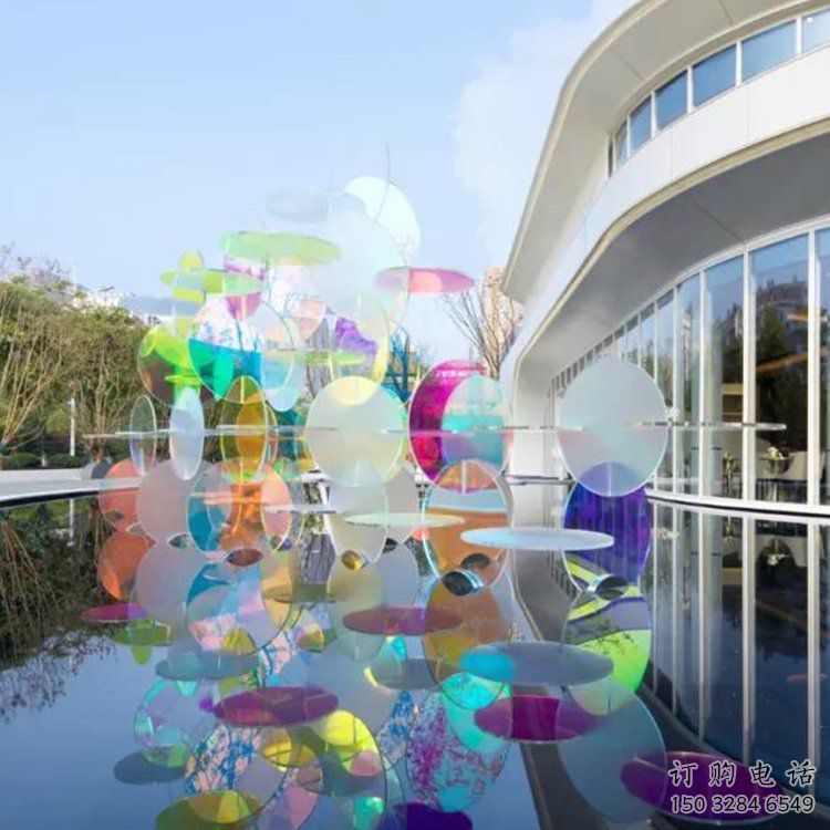 原子球雕塑定做，公園小品，不銹鋼原子球雕塑定價