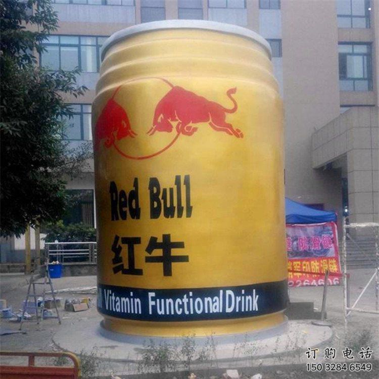 飲料瓶雕塑精選，多彩藝術，玻璃鋼飲料瓶雕塑生產優價