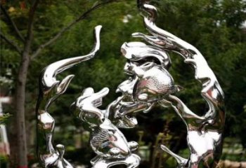 廣場(chǎng)浪花雕塑