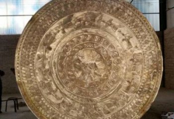 銅鼓雕塑選用，多彩藝術，大型銅鼓雕塑展品