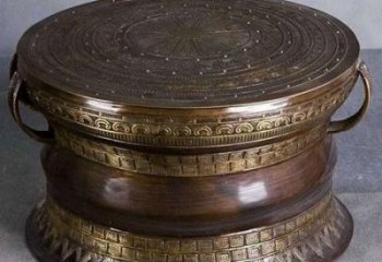 中式銅鼓雕塑定價，街頭雕塑，銅鼓雕塑制作精選