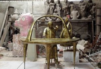 房地產鋼琴雕塑