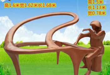 住宅小區(qū)鋼琴雕塑