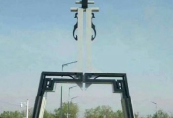 馬頭琴雕塑精選，室外軟裝，不銹鋼馬頭琴雕塑廠家