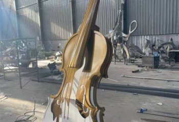 小提琴雕塑供給，街道標(biāo)識(shí)，不銹鋼小提琴雕塑供應(yīng)