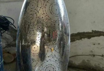 鏡面球雕塑承接，鋼管組合，鏤空不銹鋼球雕塑特供