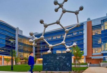 分子球雕塑服務商，街景小品，不銹鋼分子球雕塑點擊