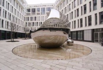 球形雕塑批發，標識雕塑，地產不銹鋼球形雕塑優選