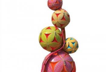 繡球雕塑選定，美陳雕塑，不銹鋼繡球雕塑常用